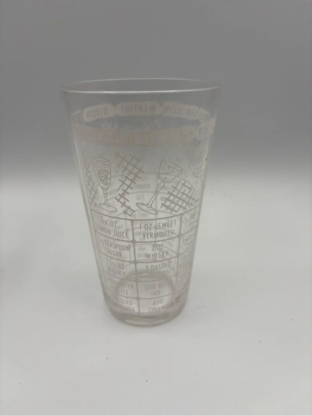 federal glass mcm cocktail